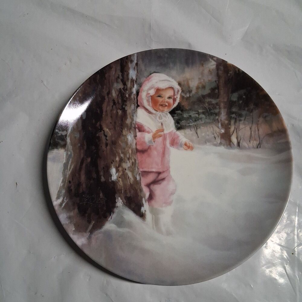 ADVENTURES OF CHILDHOOD SERIES PLATE 4 SERIES # 4085C 1990 Pemberton & OAKES
